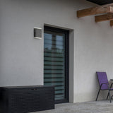 Ottawa Outdoor LED Up/Down Wall Light - Matt Black - Comet Lighting