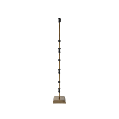 AARTIN Lily Floor Lamp - Antique Brass & Matte Black (Base Only)