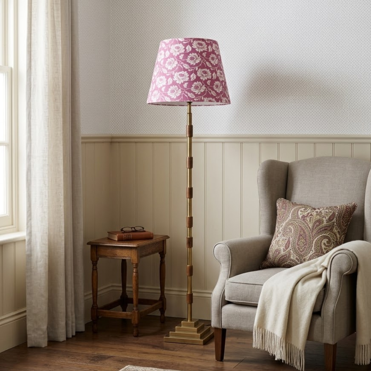 Peony Petals Lampshade
