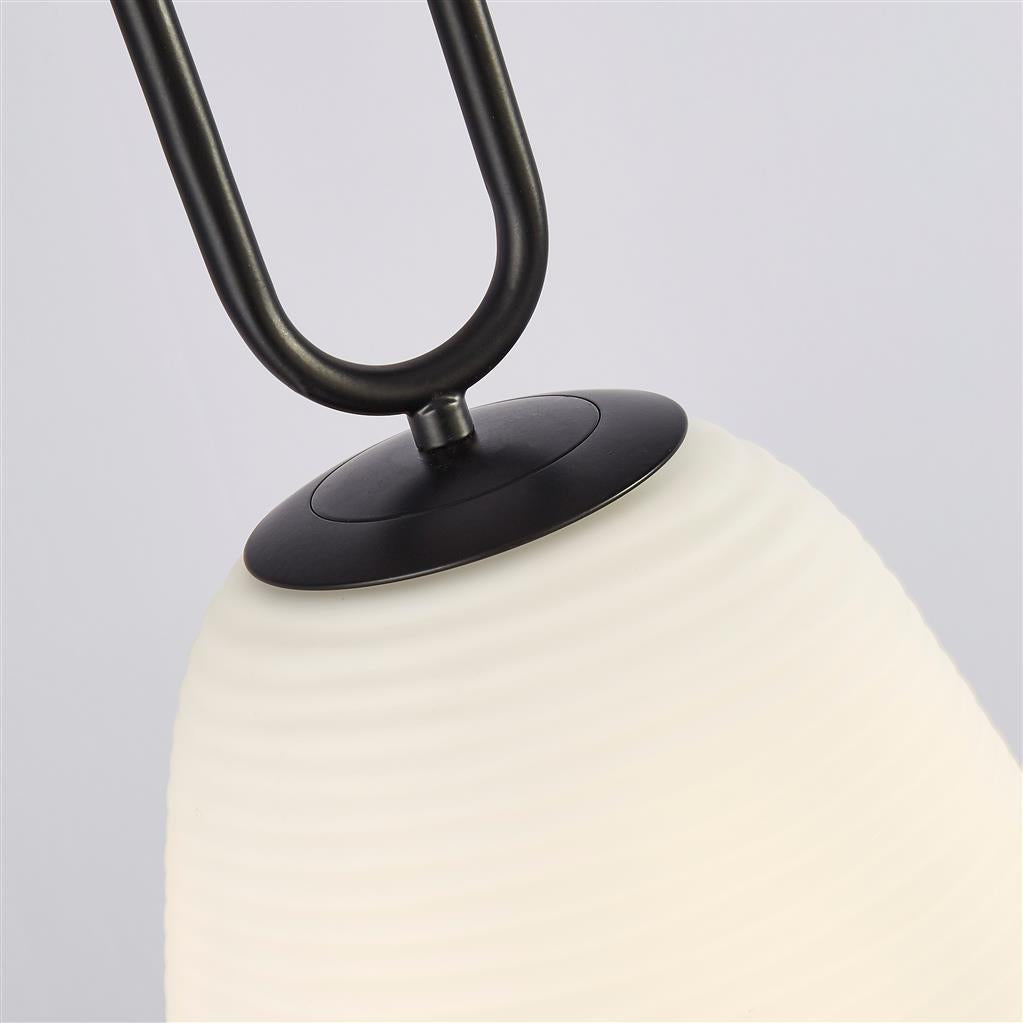 Combe 1Lt Pendant Ceiling Light Black