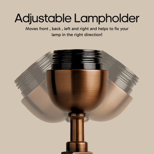 AARTIN AZURA TABLE LAMP IN ANTIQUE BRONZE (BASE ONLY)