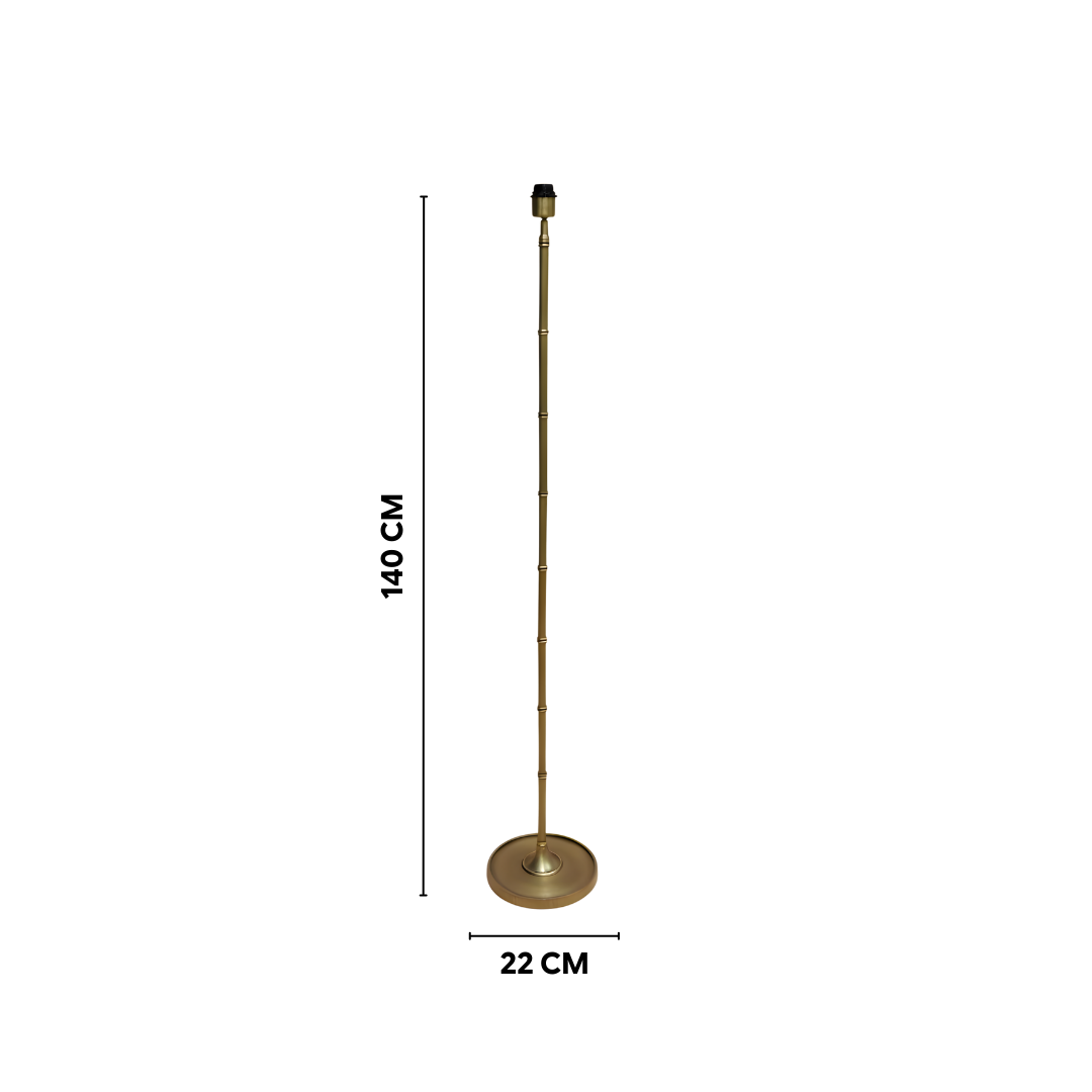 AARTIN Pixie Metal Floor Lamp With Mint Blossom Lampshade