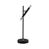 Wands LED Table Lamp - Black Metal & Acrylic - Comet Lighting