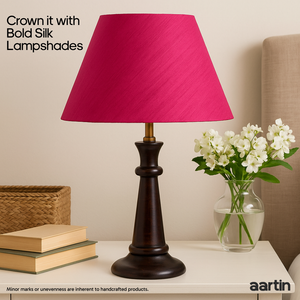 AARTIN FABLE TABLE LAMP IN WOOD WITH DARK BROWN FINISH