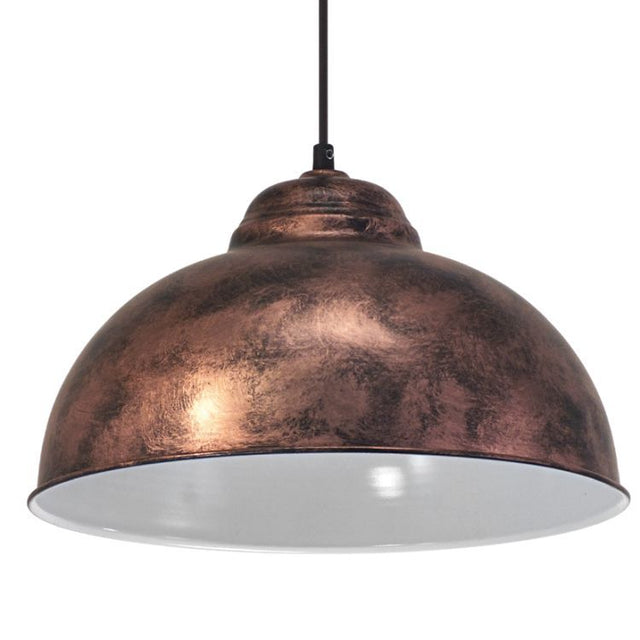 Eglo TRURO 2 - Pendant Ceiling Light Copper-Antique