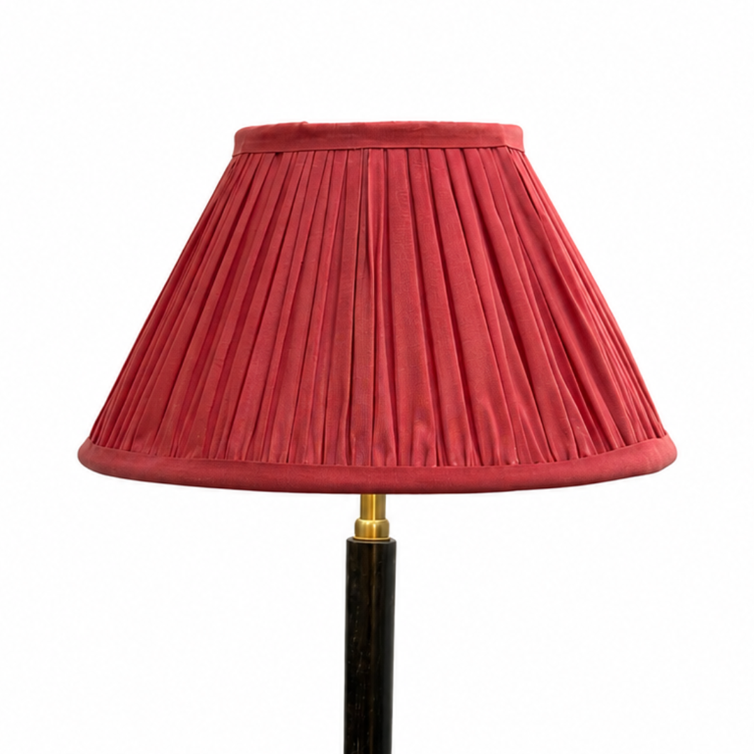 AARTIN Coral Pink Silk Lampshade - Empire ( Shade Only )