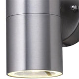 Searchlight Stainless Steel Outdoor Tube Light Glass - Comet Lighting