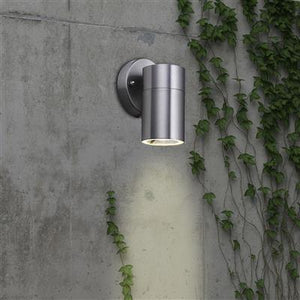 Searchlight Stainless Steel Outdoor Tube Light Glass - Comet Lighting