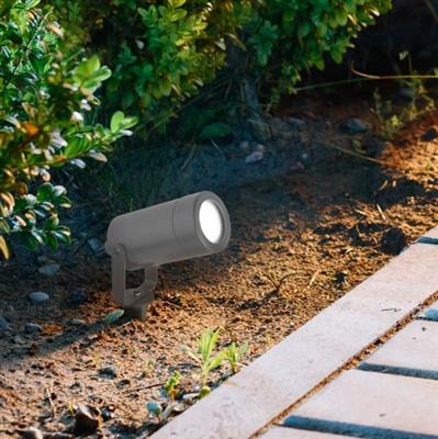 Edgecott Outdoor Garden Spike - Grey - Comet Lighting