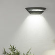 Lincoln Outdoor Wall Light - Dark Grey Metal & Polycarbonate - Comet Lighting