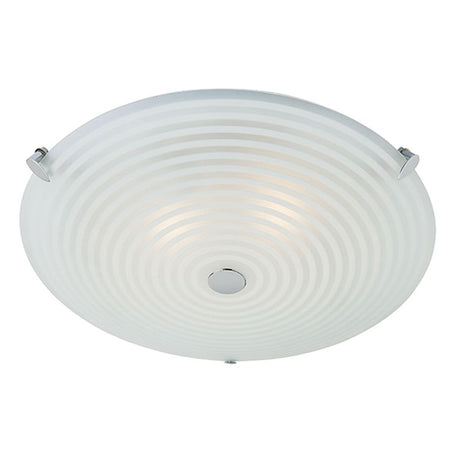 Roundel 2-Light Flush Ceiling Light