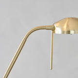 Rome Mother & Child Task Floor Lamp Satin Brass - Comet Lighting