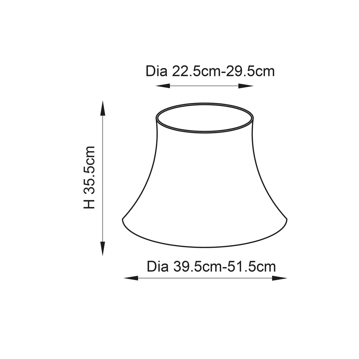 Celia 1lt Shade - Comet Lighting