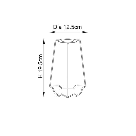 Shade carrier 18cm