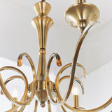 Kora 8-Light Pendant Ceiling Light Antique Brass - Comet Lighting