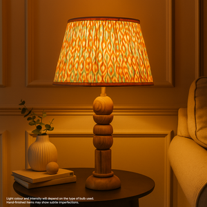 AARTIN SOLACE TABLE LAMP IN WOOD WITH NATURAL WOOD FINISH(BASE ONLY)