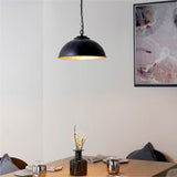 Colman 1-Light Pendant Ceiling Light Matt Black - Comet Lighting