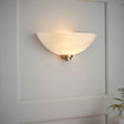 Welles 1-Light Wall Light Antique Brass - Comet Lighting