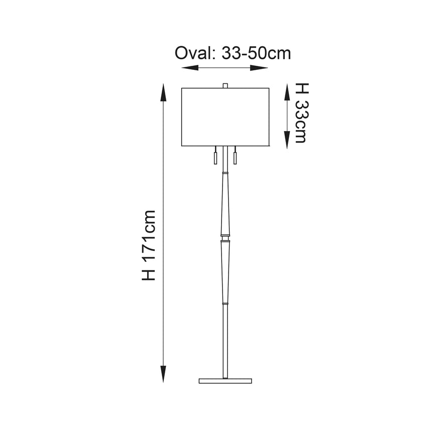 Altesse Floor Lamp Nickel