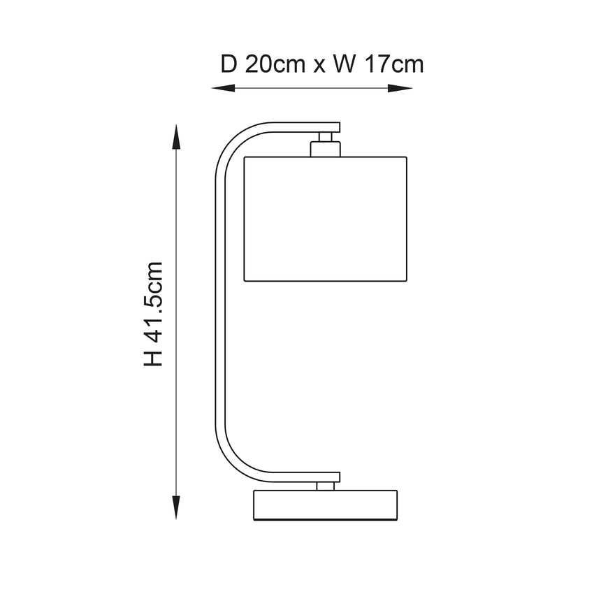 Canning Touch Table Lamp