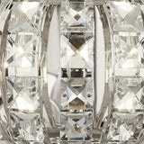 Knighton 2Lt Wall Light Chrome - Comet Lighting