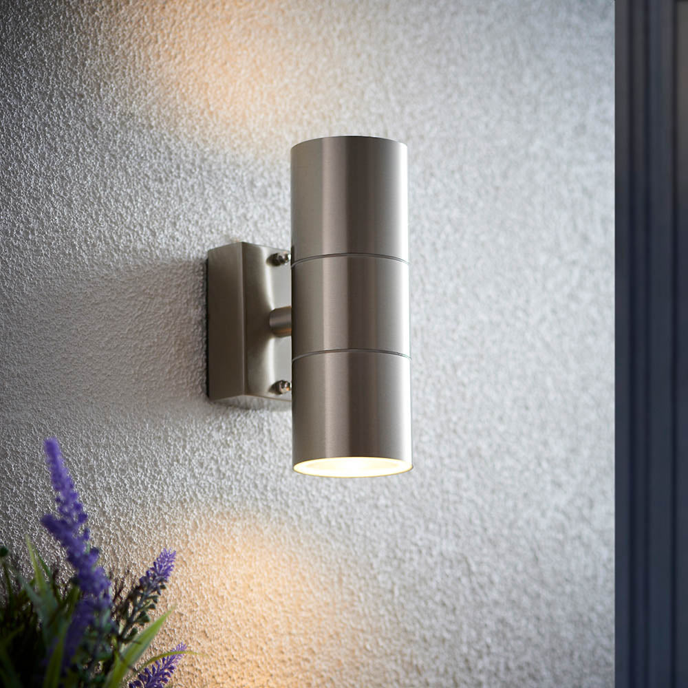 Canon PIR 2-Light Outdoor Wall Light - Comet Lighting