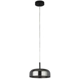 Branscombe 1Lt LED Pendant Ceiling Light Matt Black