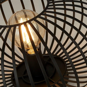 Milbourne 1Lt Pendant Ceiling Light Black - Comet Lighting