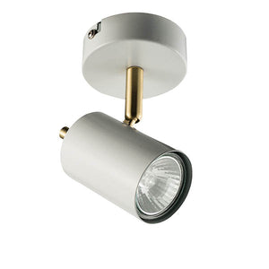 Gull 1-Light Plate Matt White - Comet Lighting