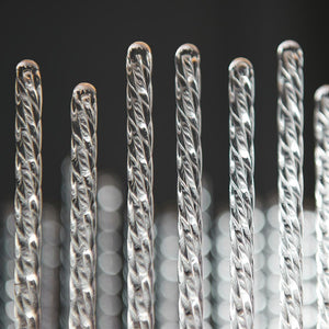 Ribble Linear Pendant Ceiling Light Chrome