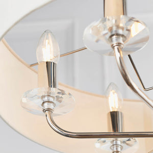 Nixon 6-Light Pendant Ceiling Light - Comet Lighting