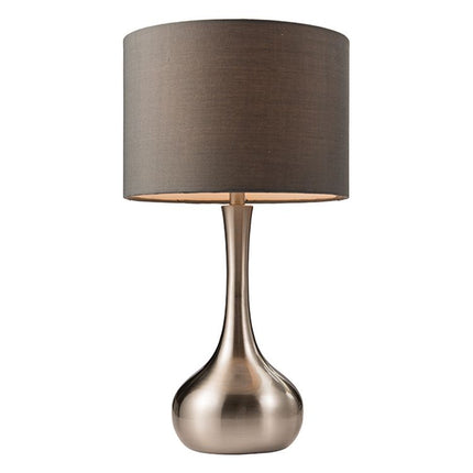 Piccadilly Touch Table Lamp Satin Nickel