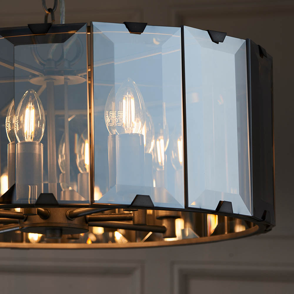 Clooney 8-Light Pendant Ceiling Light - Comet Lighting