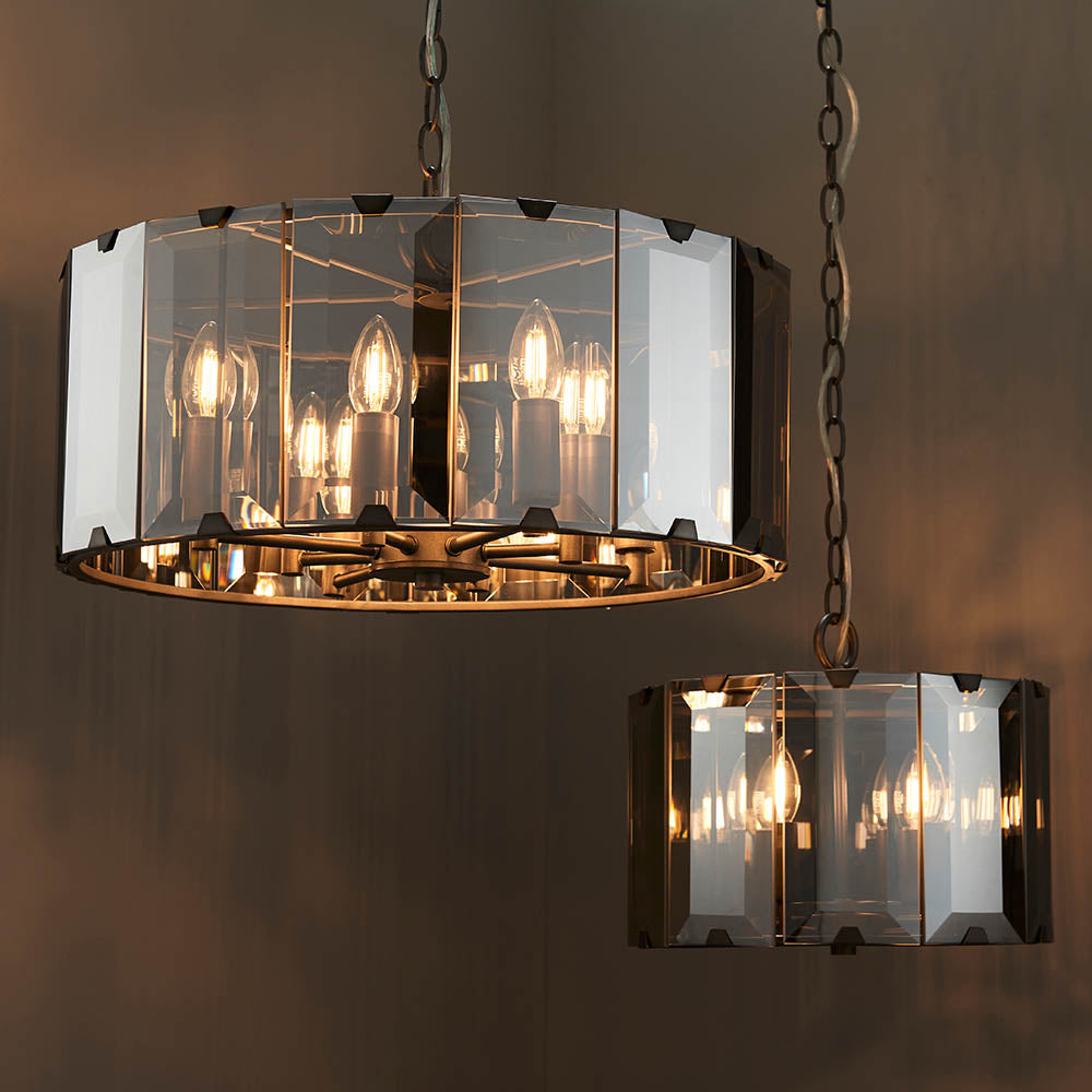 Clooney 8-Light Pendant Ceiling Light - Comet Lighting