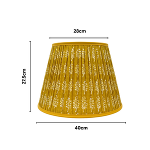 AARTIN Gama Metal Floor Lamp With Sunshine Ferns Lampshade