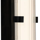 Ilsington LED Wall Light Black 430mm IP44