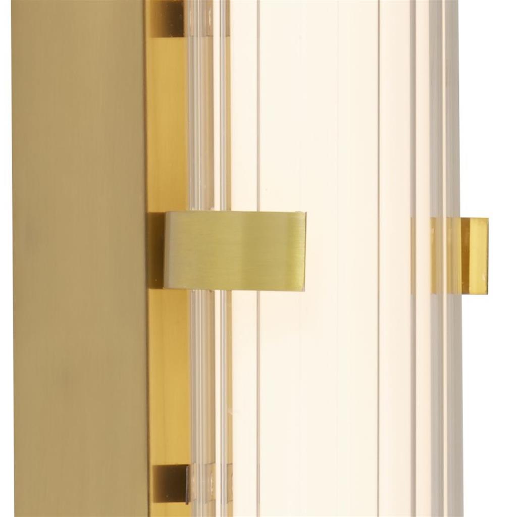 Ilsington LED Wall Light Gold 630mm IP44