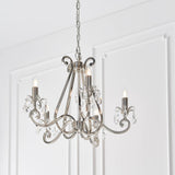 Oksana Nickel 5-Light Pendant Ceiling Light