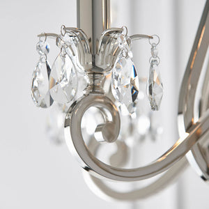 Oksana Nickel 5-Light Pendant Ceiling Light - Comet Lighting