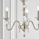 Polina Nickel 3-Light Pendant Ceiling Light