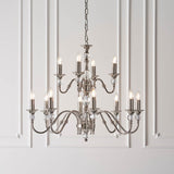 Polina Nickel 12-Light Pendant Ceiling Light