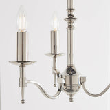 Stanford Nickel 3-Light Pendant Ceiling Light