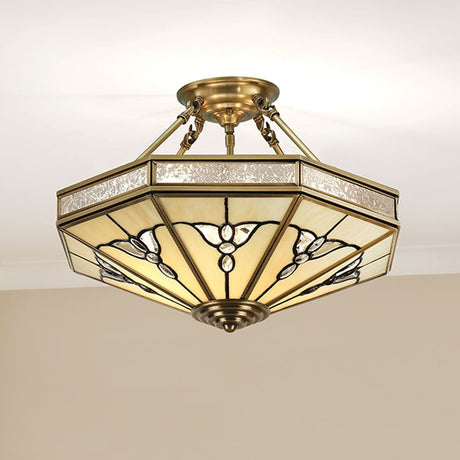 Gladstone 4-Light Semi Flush Ceiling Light
