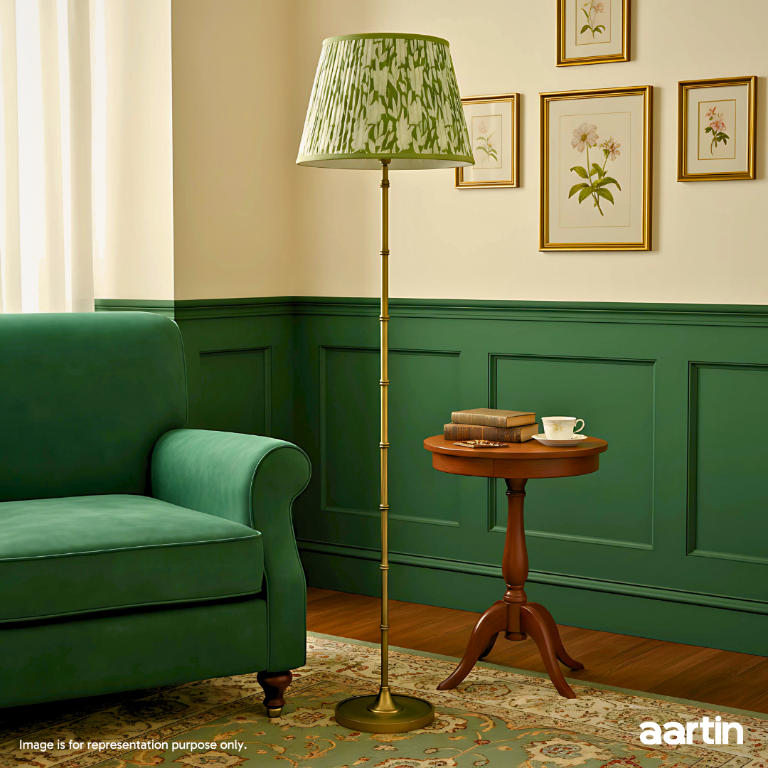 AARTIN PIXIE FLOOR LAMP IN ANTIQUE BRASS (BASE ONLY)