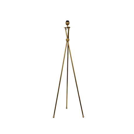 AARTIN Tripod Floor Lamp - Antique Brass (Base Only)