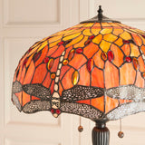 Dragonfly Flame Floor Lamp