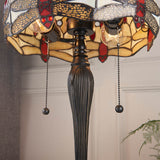 Dragonfly Beige Small Table Lamp