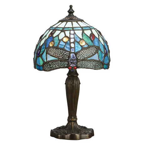 Dragonfly Blue Intermediate Table Lamp