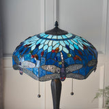 Dragonfly Blue Medium Table Lamp - Comet Lighting