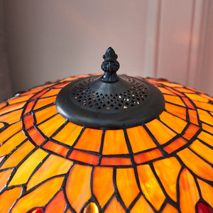 Dragonfly Flame Medium Table Lamp - Comet Lighting